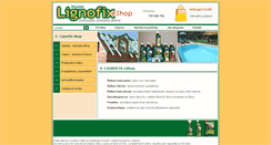 Desktop Screenshot of lignofixshop.cz